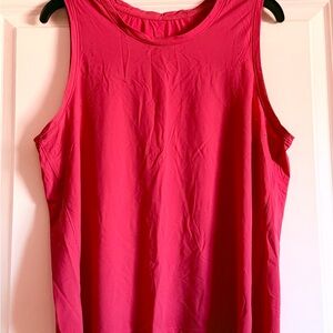Sleeveless Pink Women's Tank Top